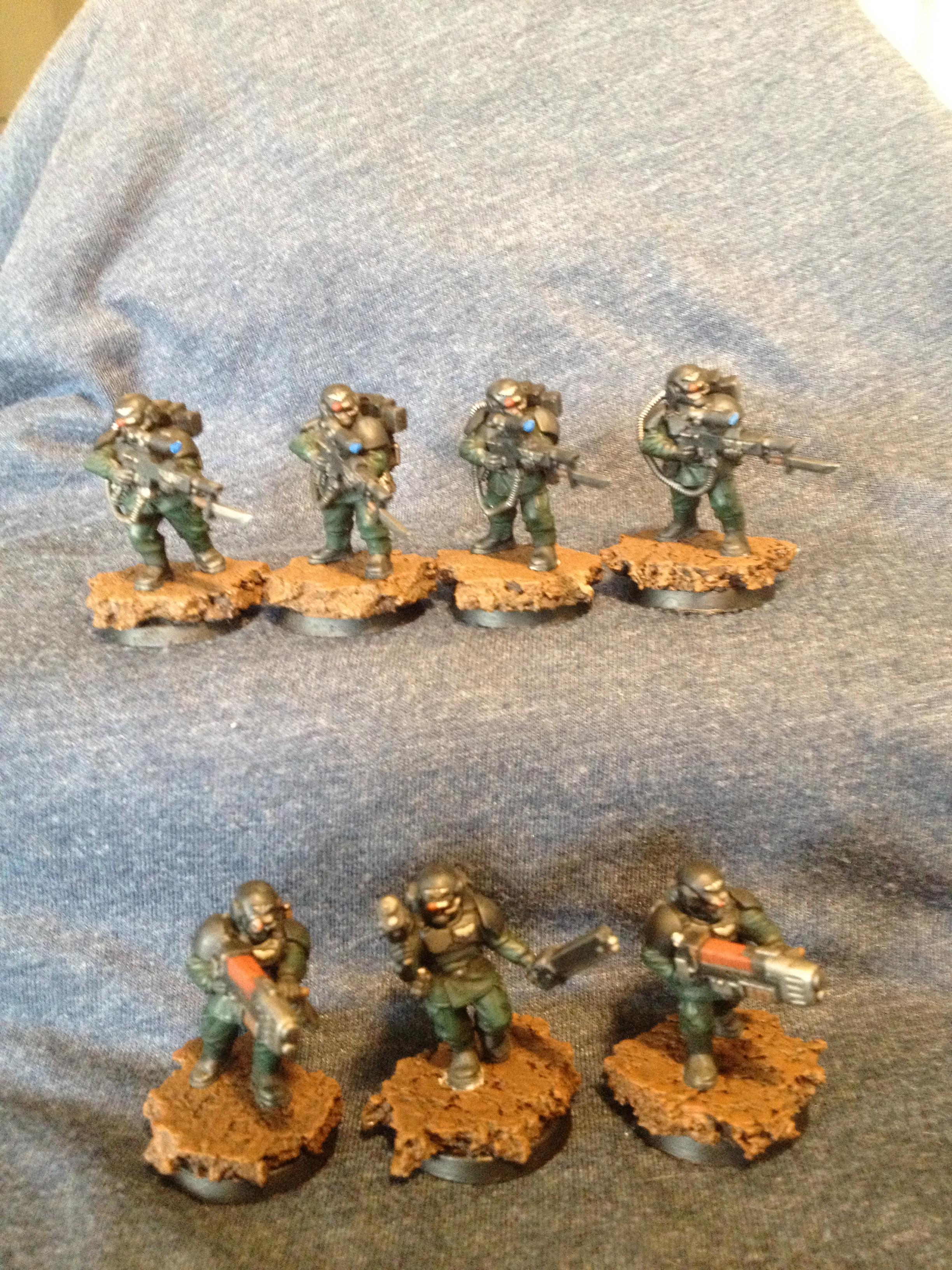 Conversion, Genswick Rifles, Imperial Guard, Imperial Guard Conversion Genswick Rifles, Kit Bash