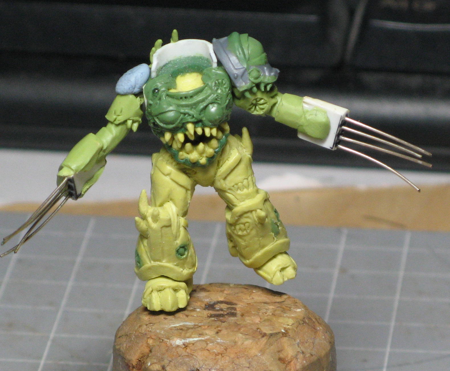 Chaos, Chaos Space Marines, Possessed, Scratch Build, Warhammer 40,000, Work In Progress