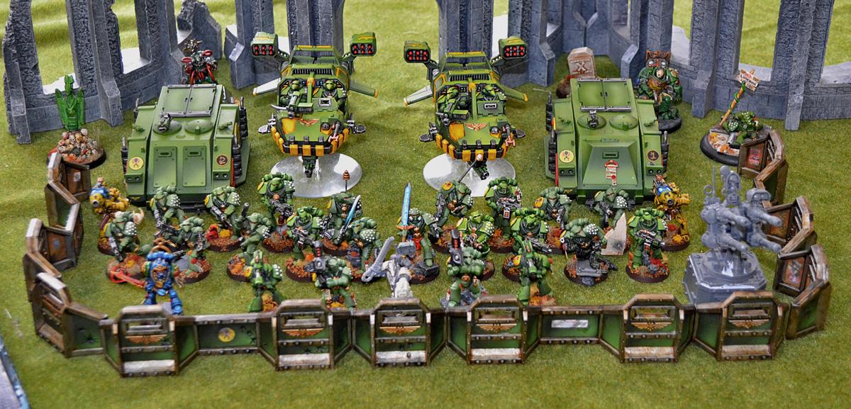 Adepticon, Mantis Warriors, Space Marines, Warhammer 40,000