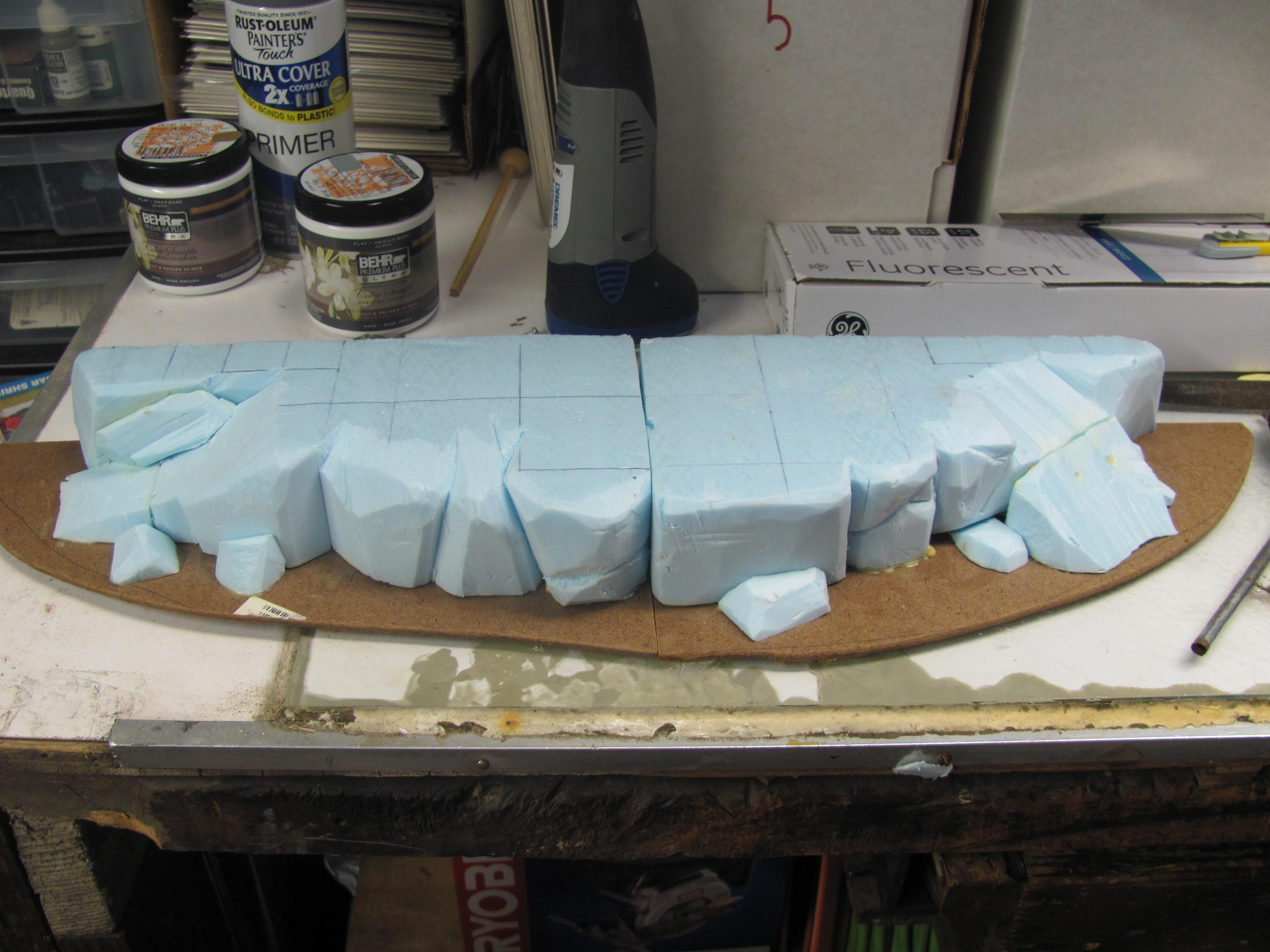 Wip Terrain, Modular Hill wip