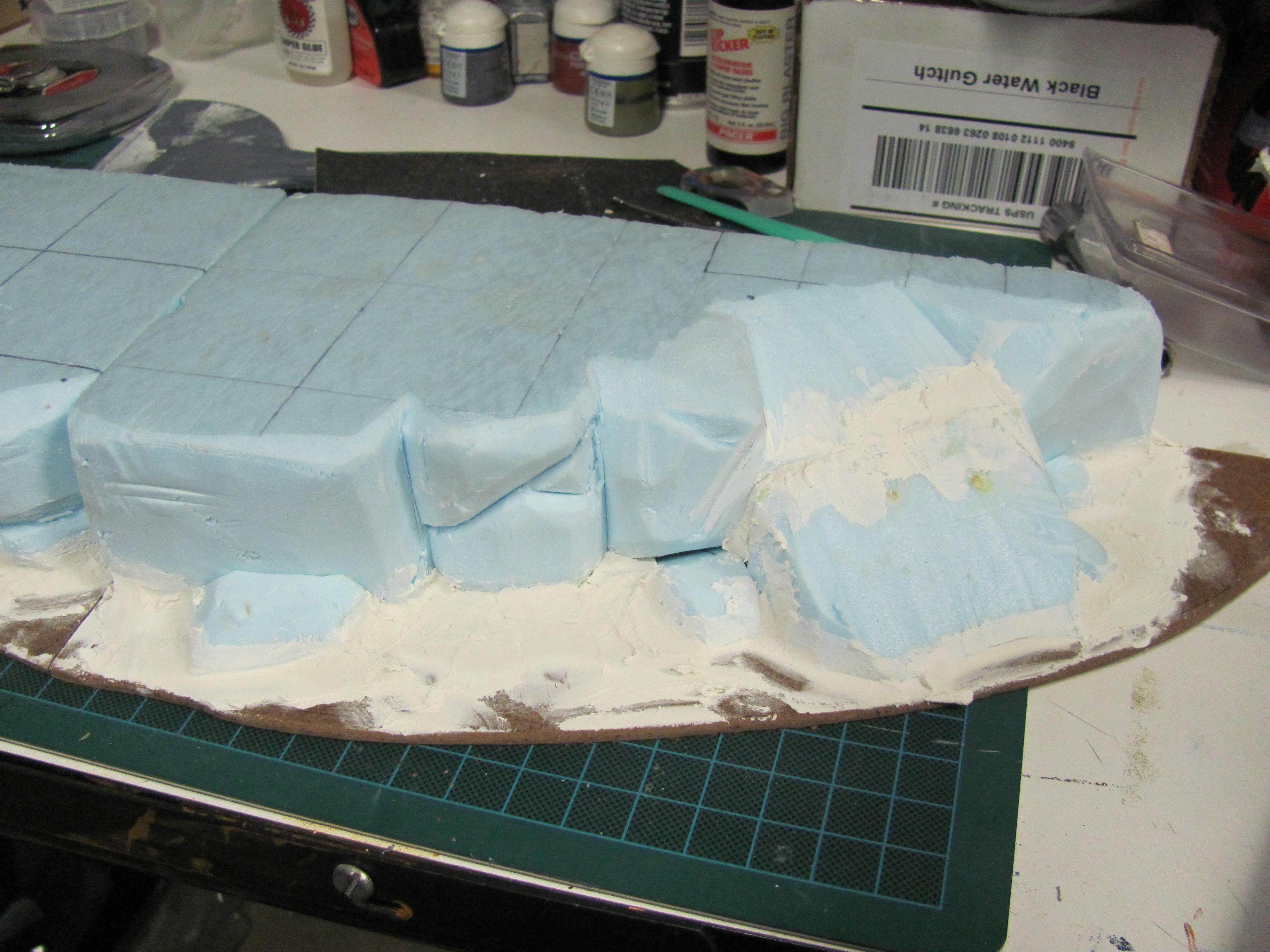 Wip Terrain, Modular Hill wip