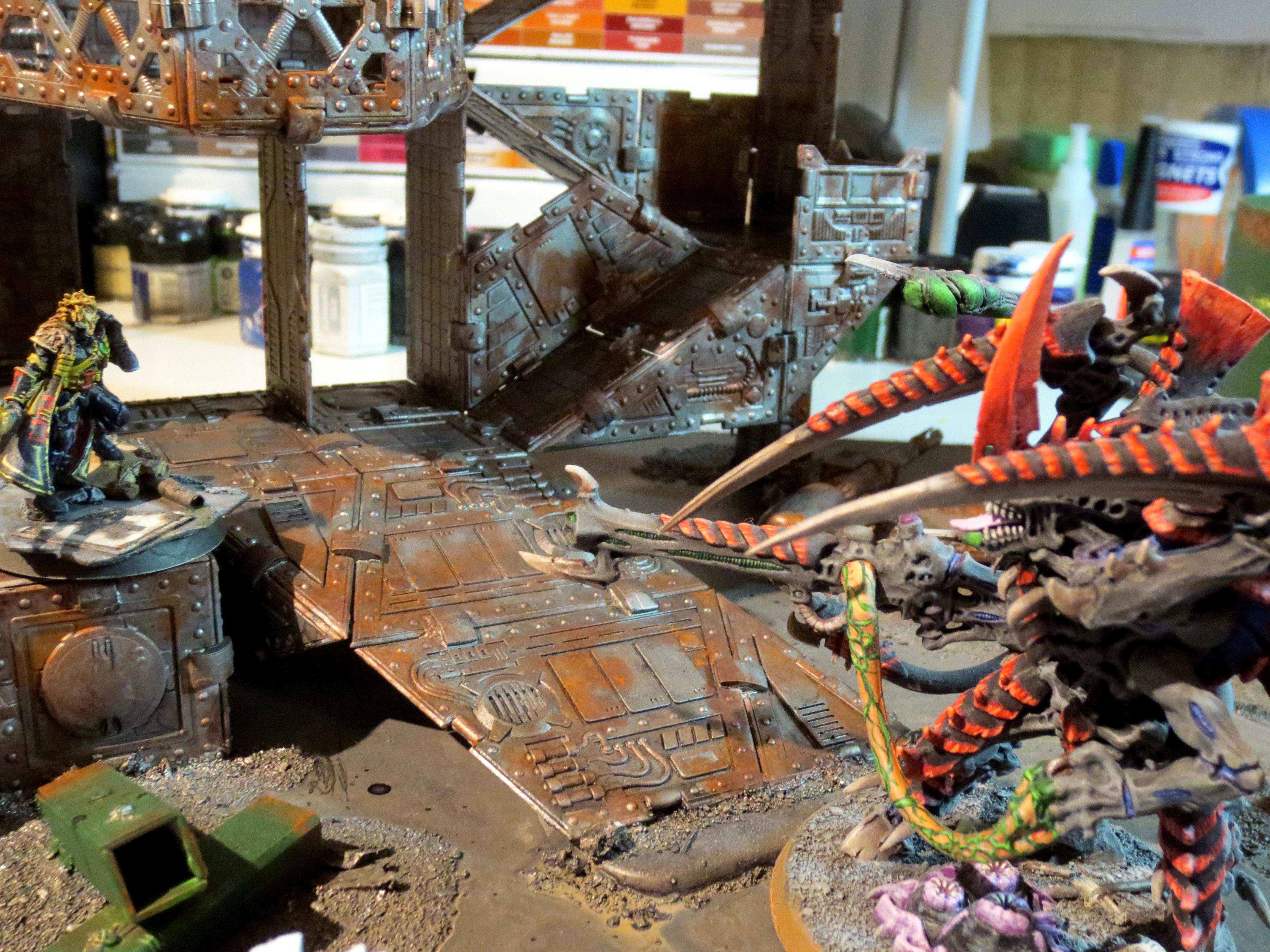 Inquisimunda, Inquisition, Inquisitor, Necromunda, Pegasus Kit, Pip, Terrain, Weathered, Work In Progress