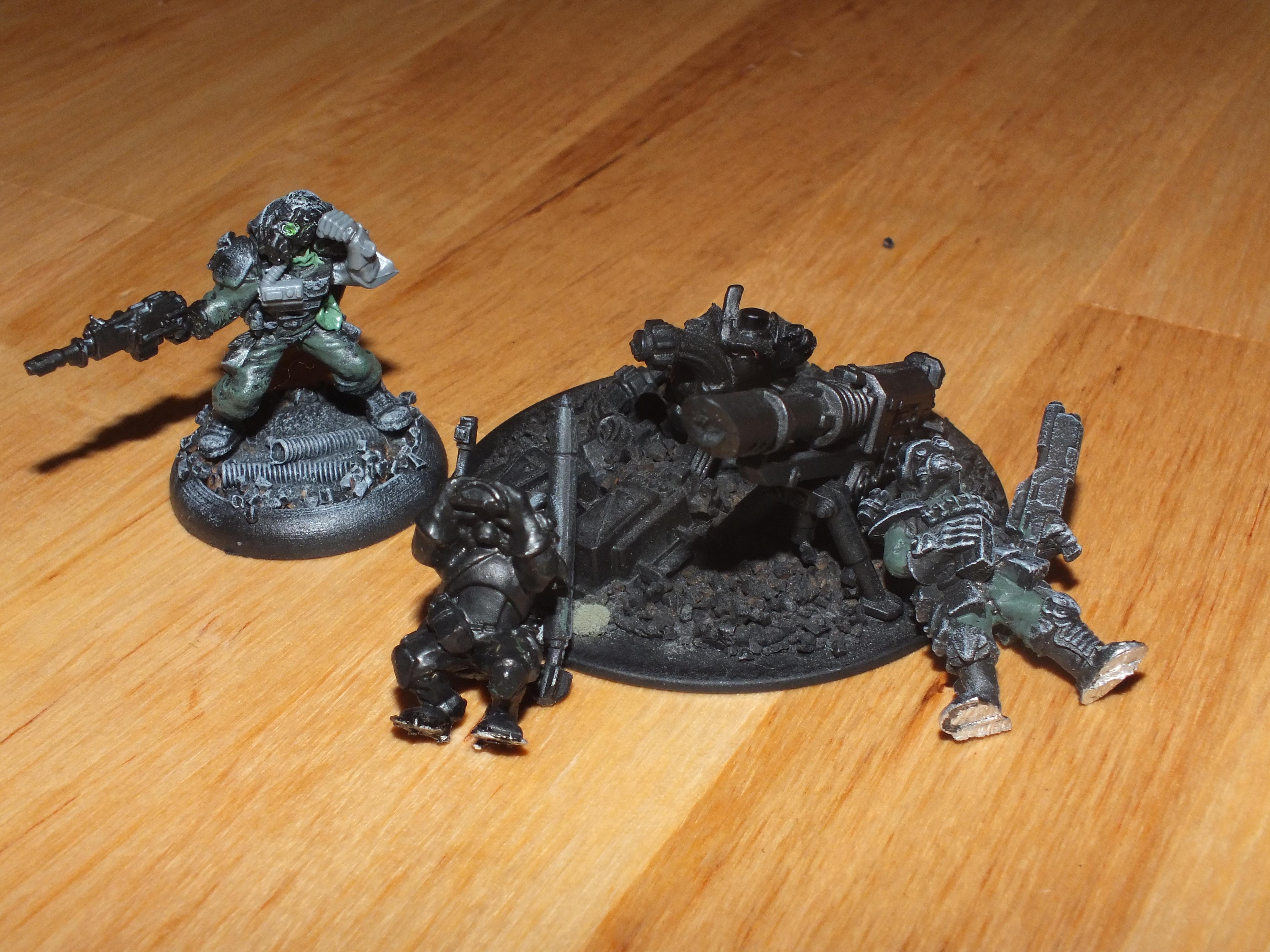 Imperial Guard, Spare psyker / lascannon team