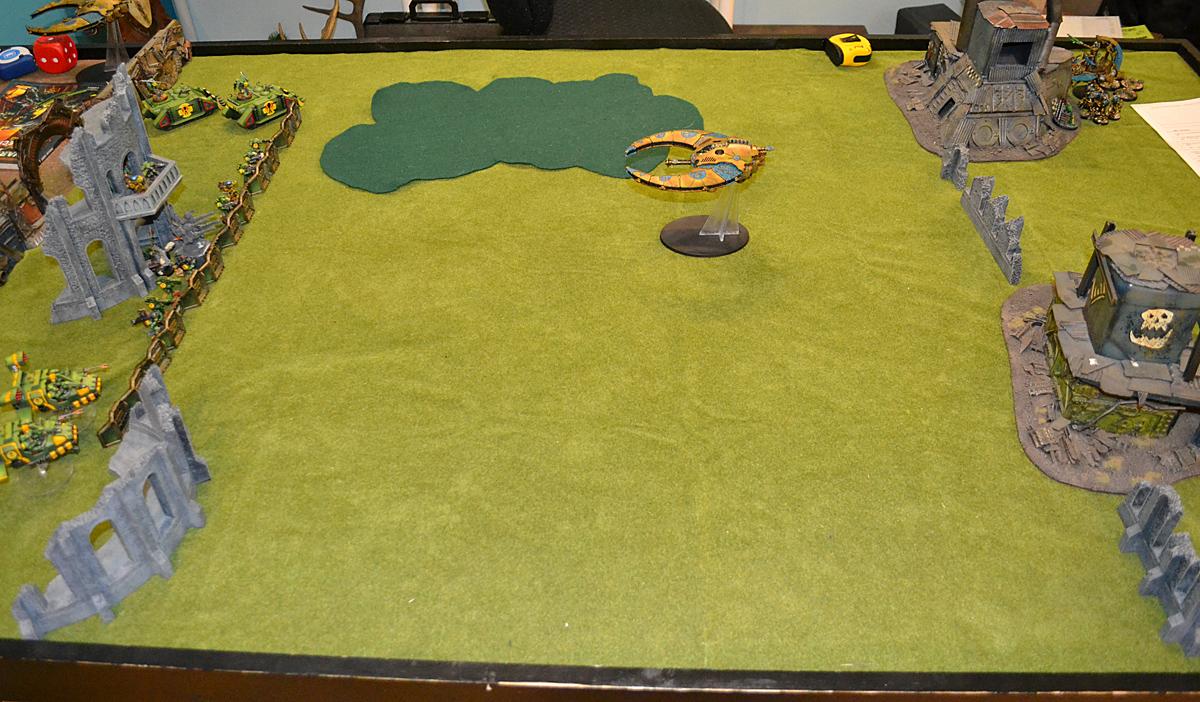 Battle Report, Necrons, Space Marines, Warhammer 40,000