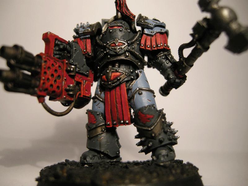 Chaos, Justaeryn, Skyrar's Dark Wolves, Space Wolves, Terminator Armor, Warhammer 40,000