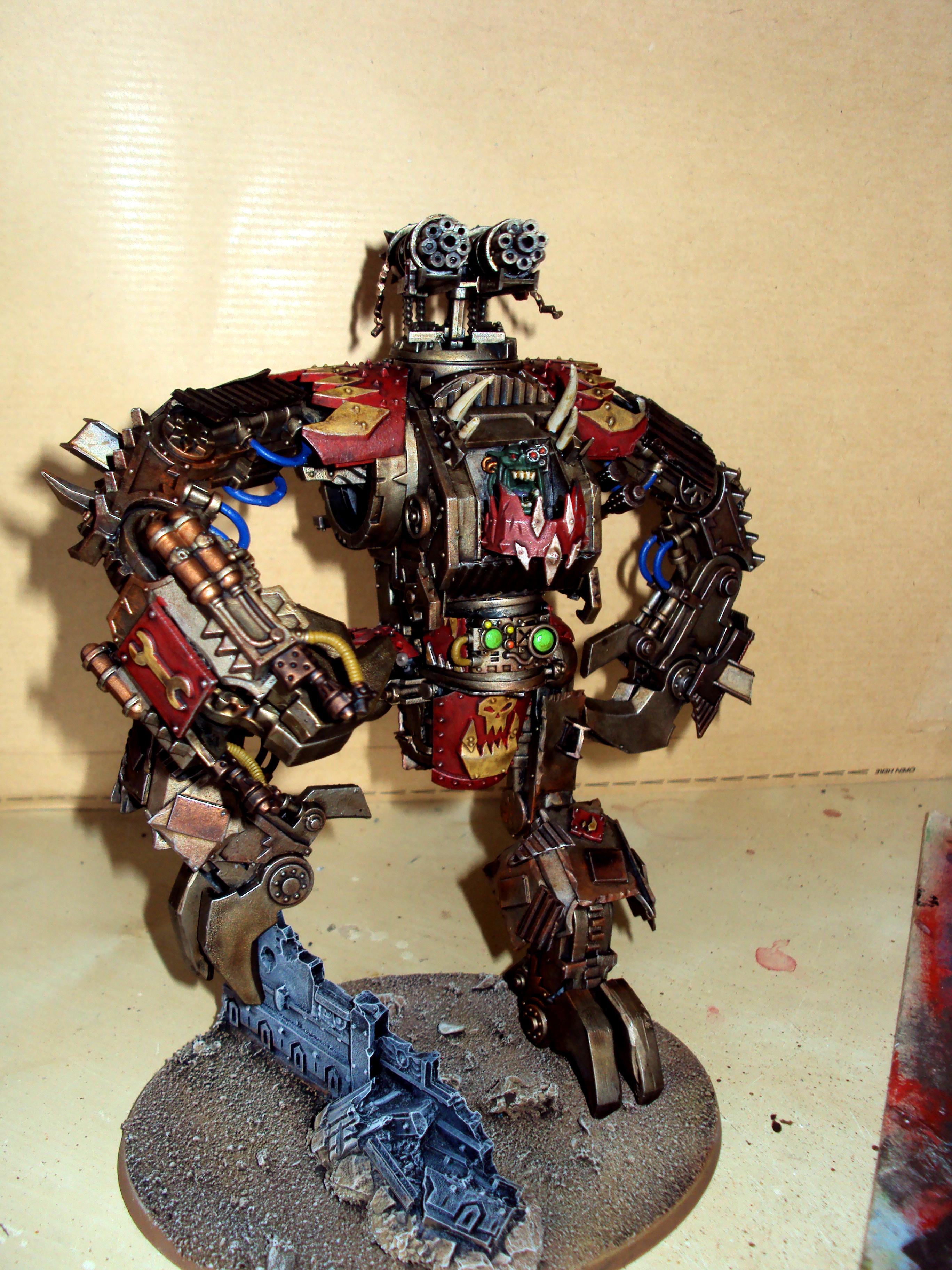 Megadread, Meggadread, Orks, Primeork, Scratch Build, Warboss