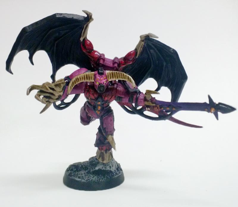Emperor's Children, Possessed, Possessed Chaos Space Marine, Warhammer 40,000, Winged