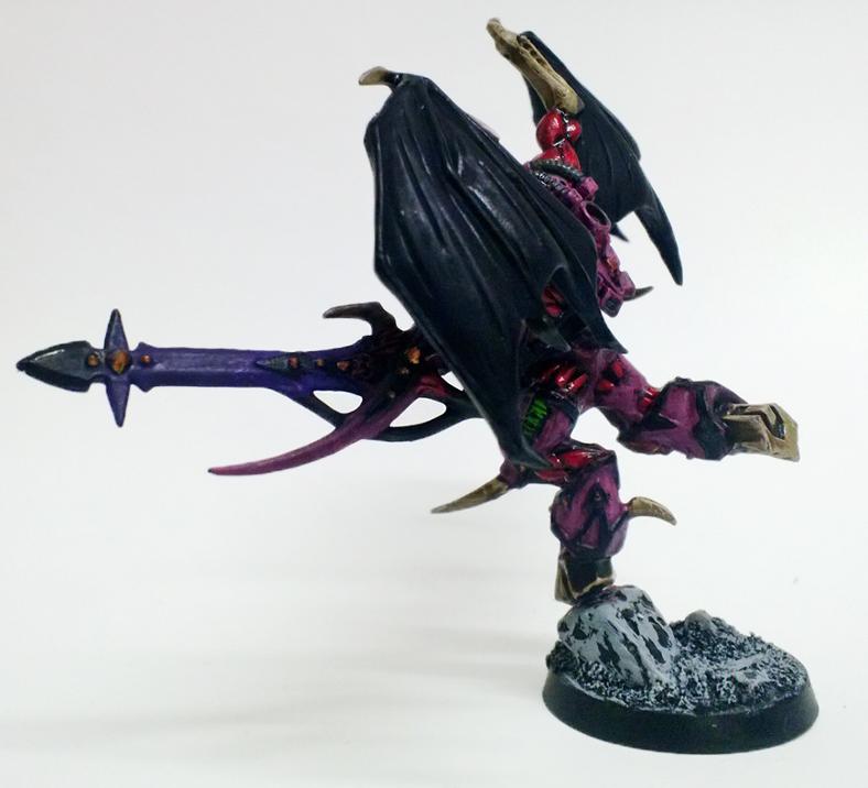 Emperor's Children, Possessed, Possessed Chaos Space Marine, Warhammer 40,000, Winged