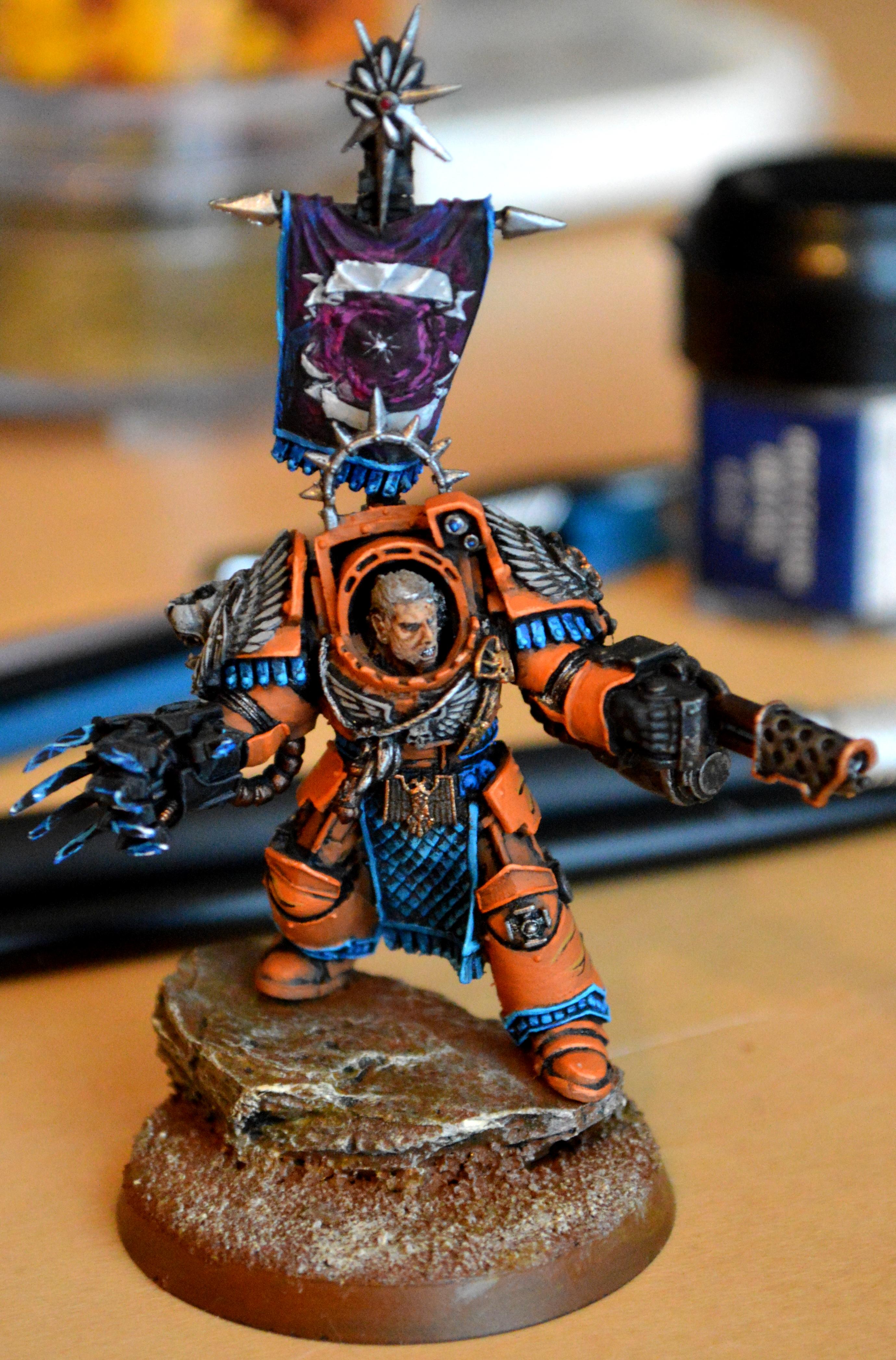 Huron, Terminator Armor, Tiger Claws, Work In Progress
