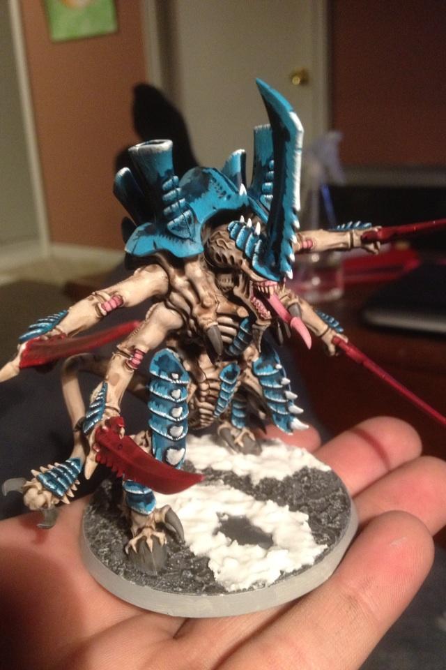 Snow, Swarmlord, Tyranids, Winter
