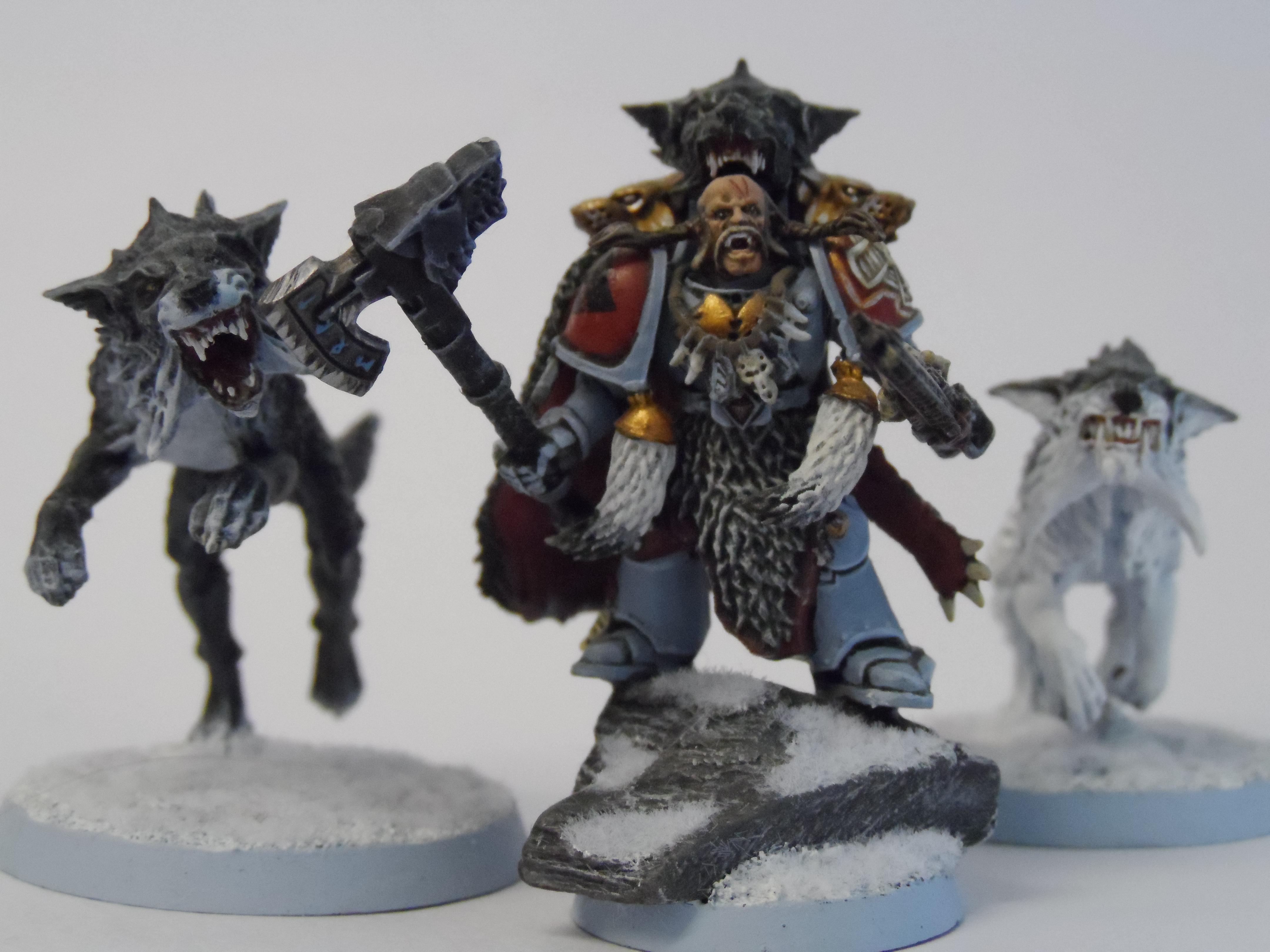 Lone wolf based on the codex front cover