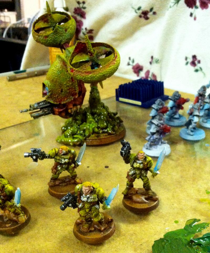 Airbrushed, Camouflage, Scouts, Space Marines, Warhammer 40,000