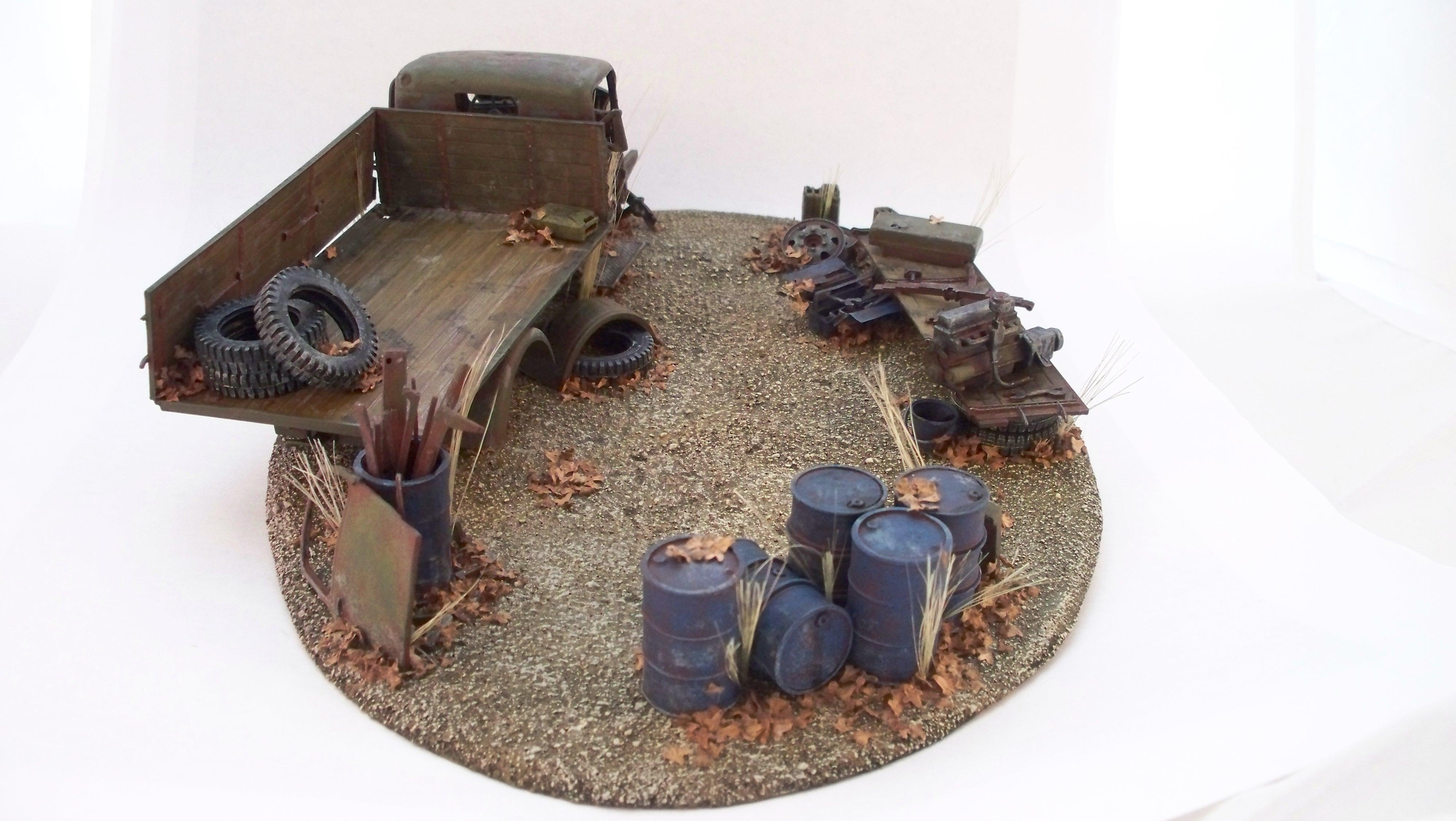 Abandoned, Scrap, Terrain, The Old Truck, Truck