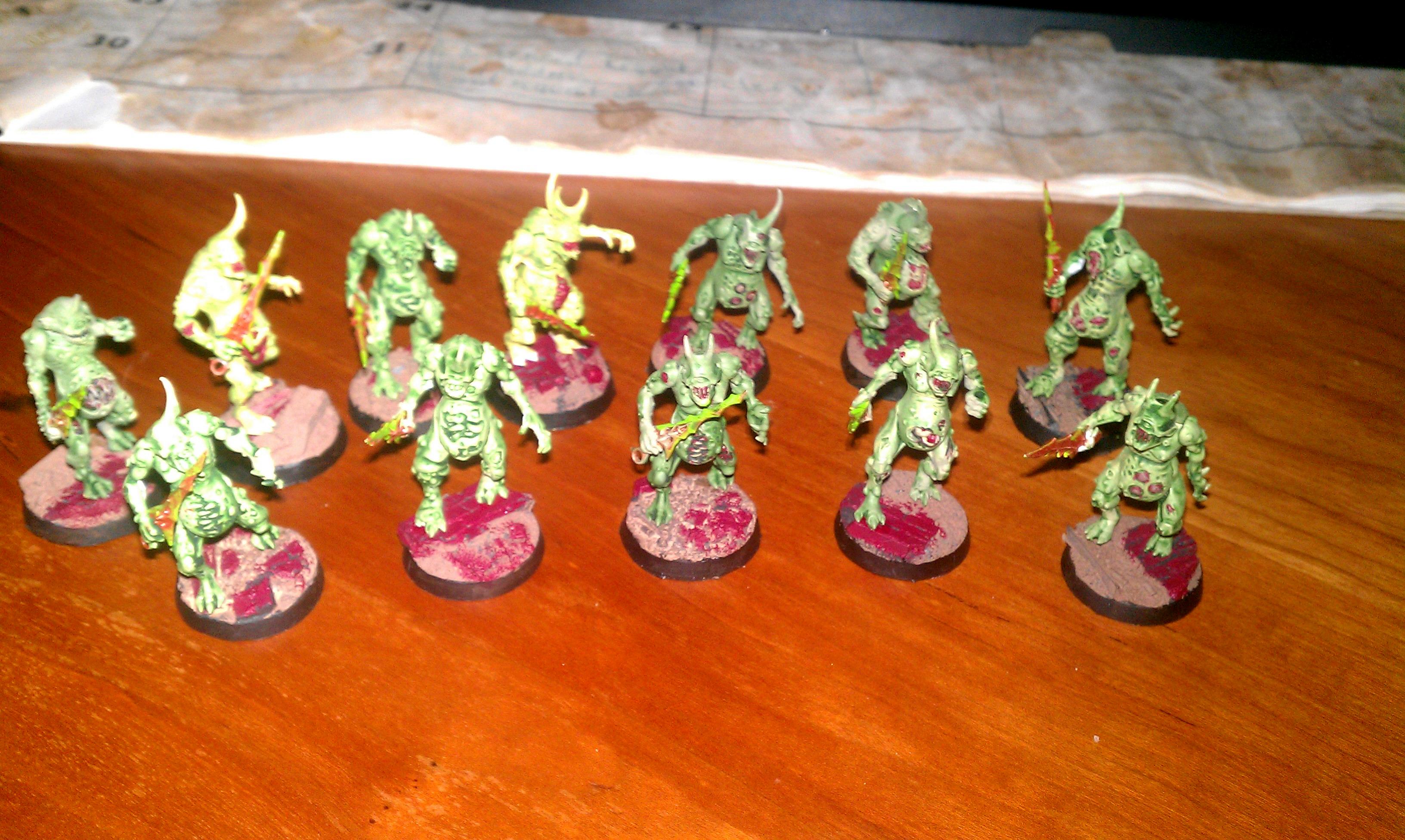 Daemons, Nurgle, Plaugebearers