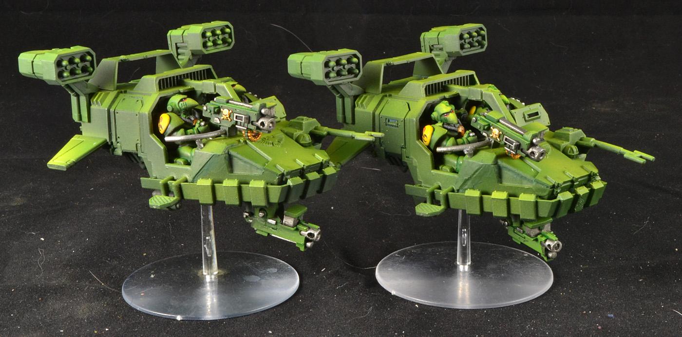Land Speeder Typhoon, Mantis Warriors, Space Marines, Warhammer 40,000, Work In Progress