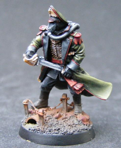 Commissar, Death Korps of Krieg, Genswick, Imperial Guard, Siege Army, Warhammer 40,000