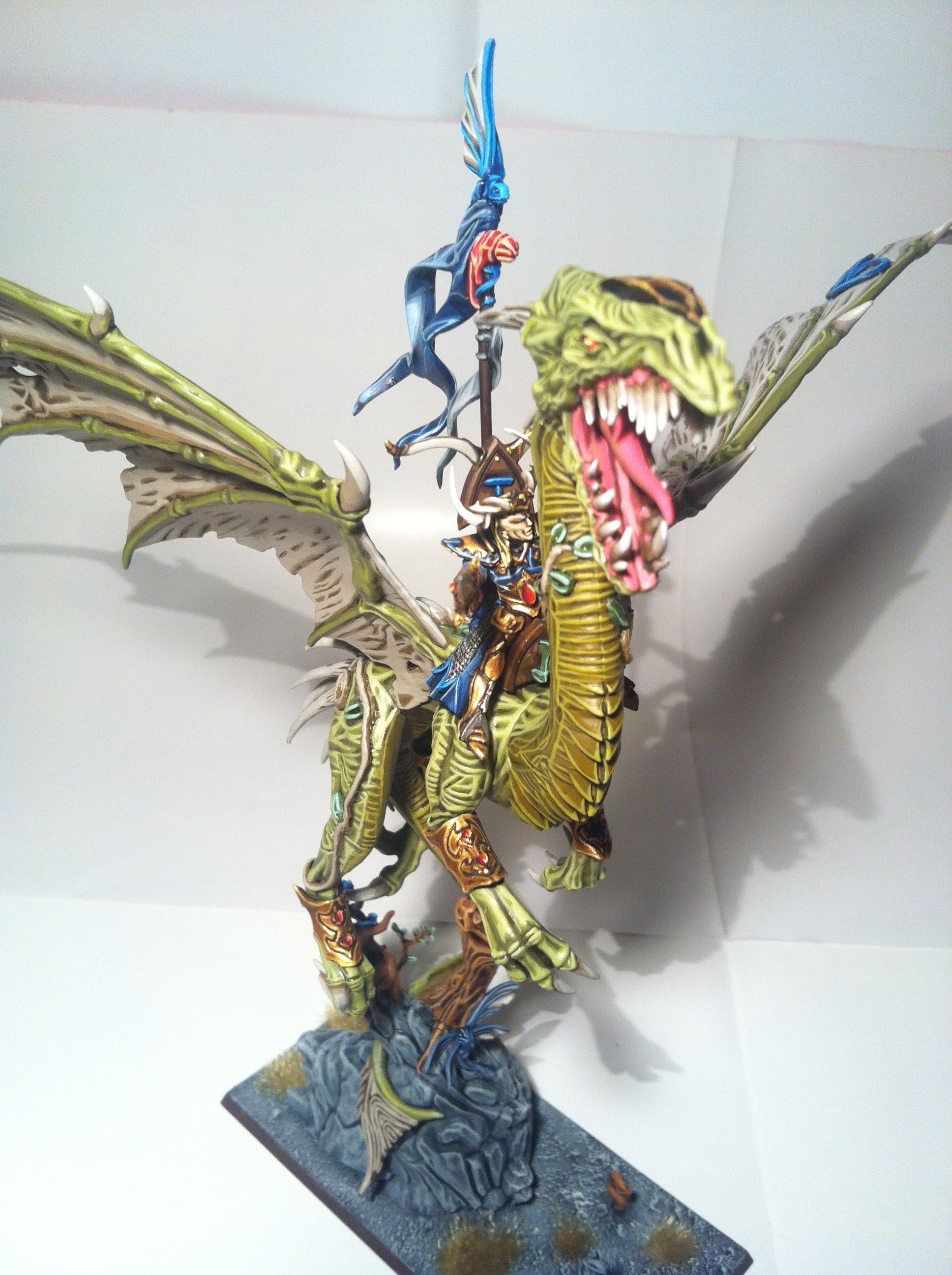 Dragon, Winter, Wood Elves