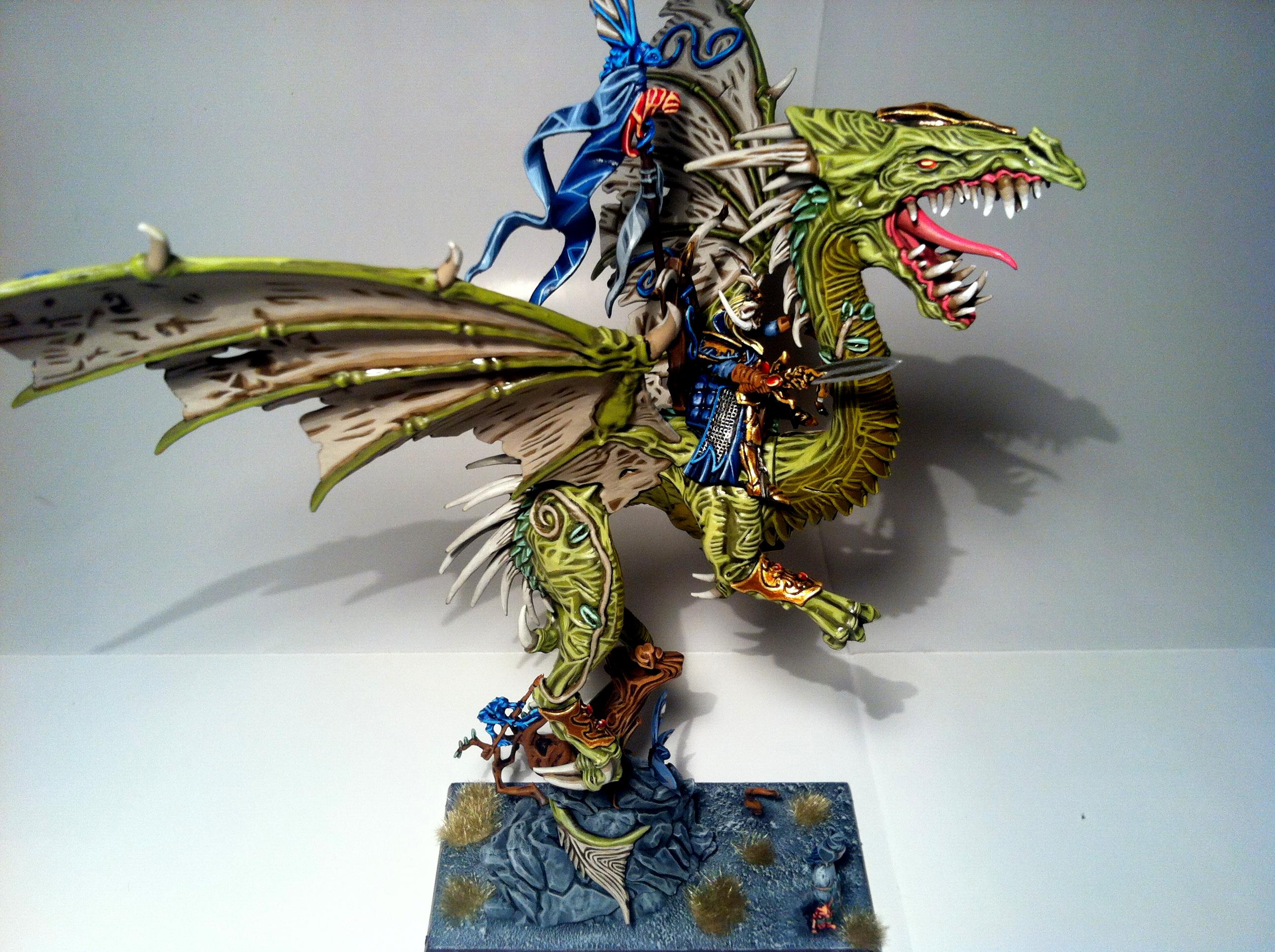 Dragon, Winter, Wood Elves