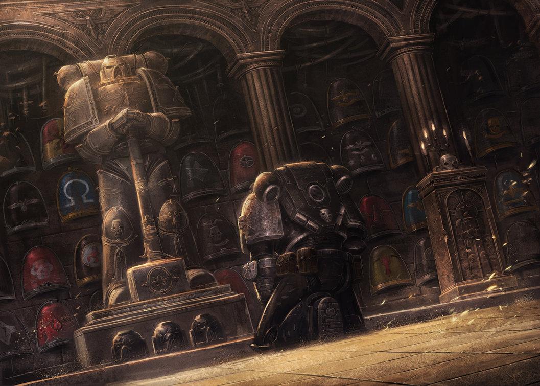 Adeptus Astartes, Artwork, Drawing, Space Marines