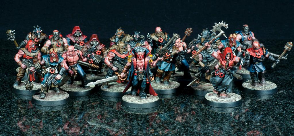 Chaos, Cultists 40k, Chaos Cultists, 40k, painted - Chaos Cultists, 40k ...