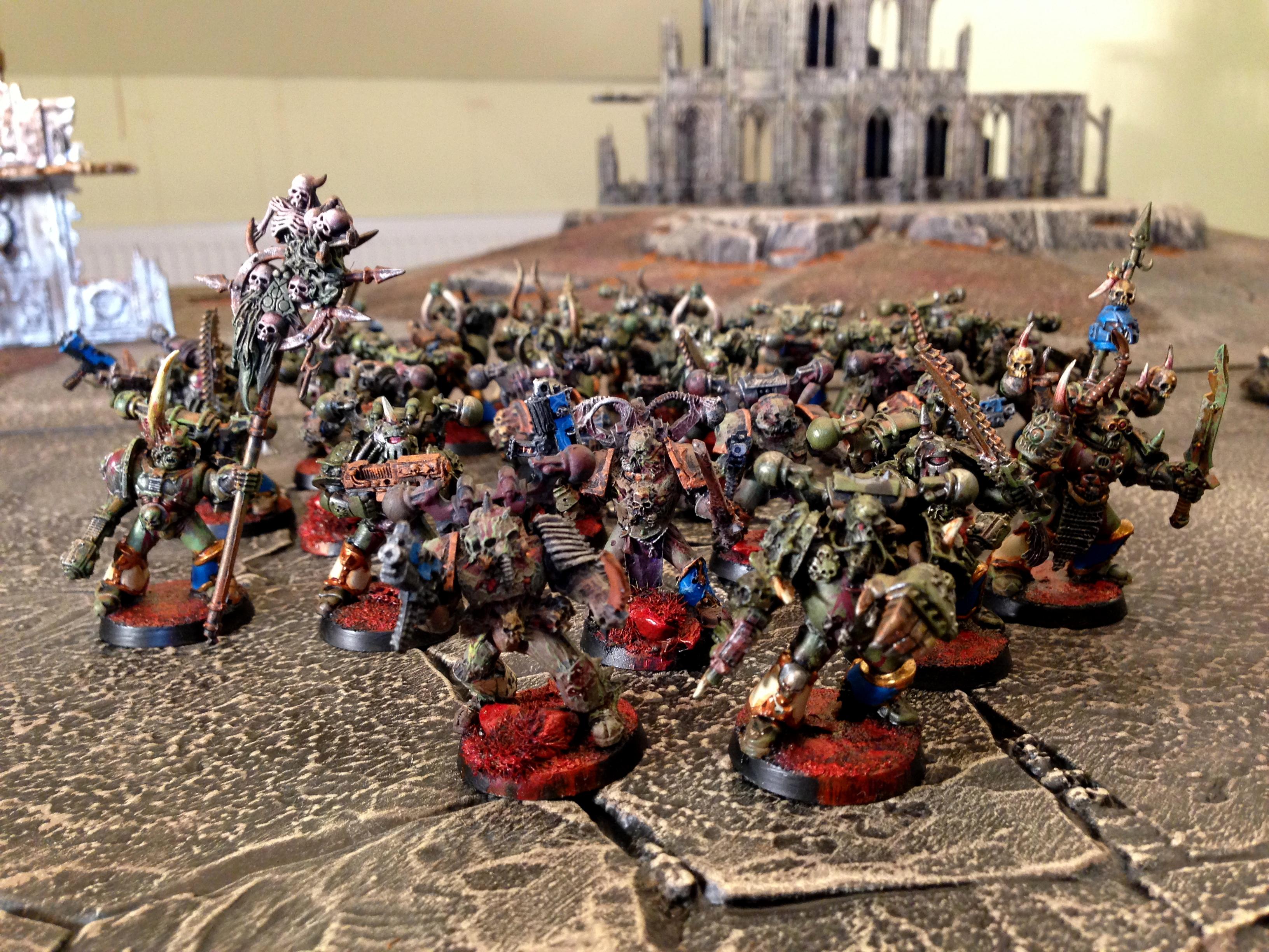 Chaos Space Marines, Death Guard, Nurgle, Plague Marines, Warhammer 40,000