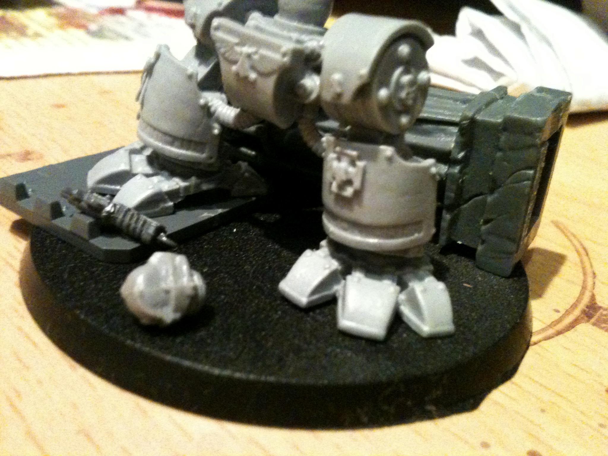 Deadshot, Forge World, Grey Knights, Psycannon, Venerable Dreadnought, Work In Progress