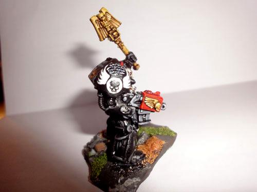 Chaplain, Crozius, Non-Metallic Metal, Terminator Armor