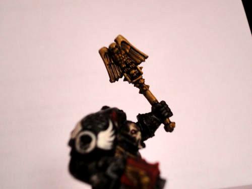 Chaplain, Crozius, Non-Metallic Metal, Terminator Armor
