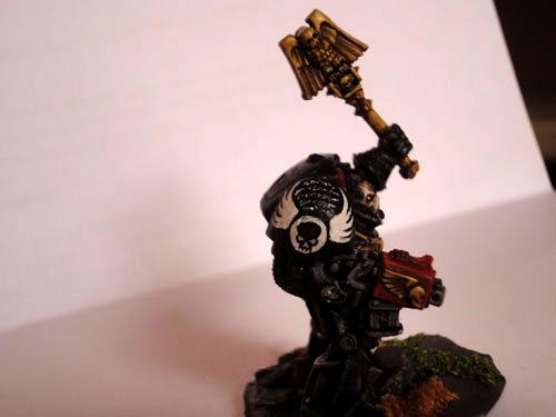 Chaplain, Crozius, Non-Metallic Metal, Terminator Armor