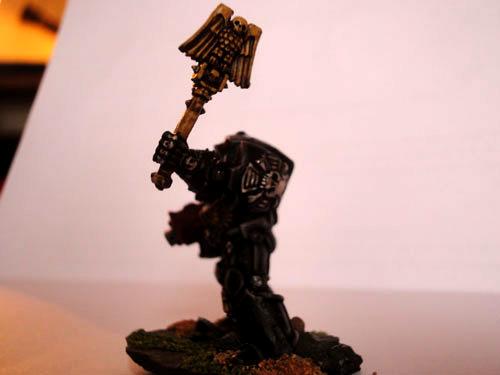 Chaplain, Crozius, Non-Metallic Metal, Terminator Armor
