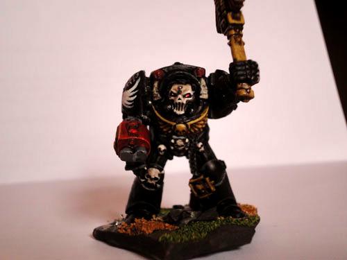 Chaplain, Crozius, Non-Metallic Metal, Terminator Armor