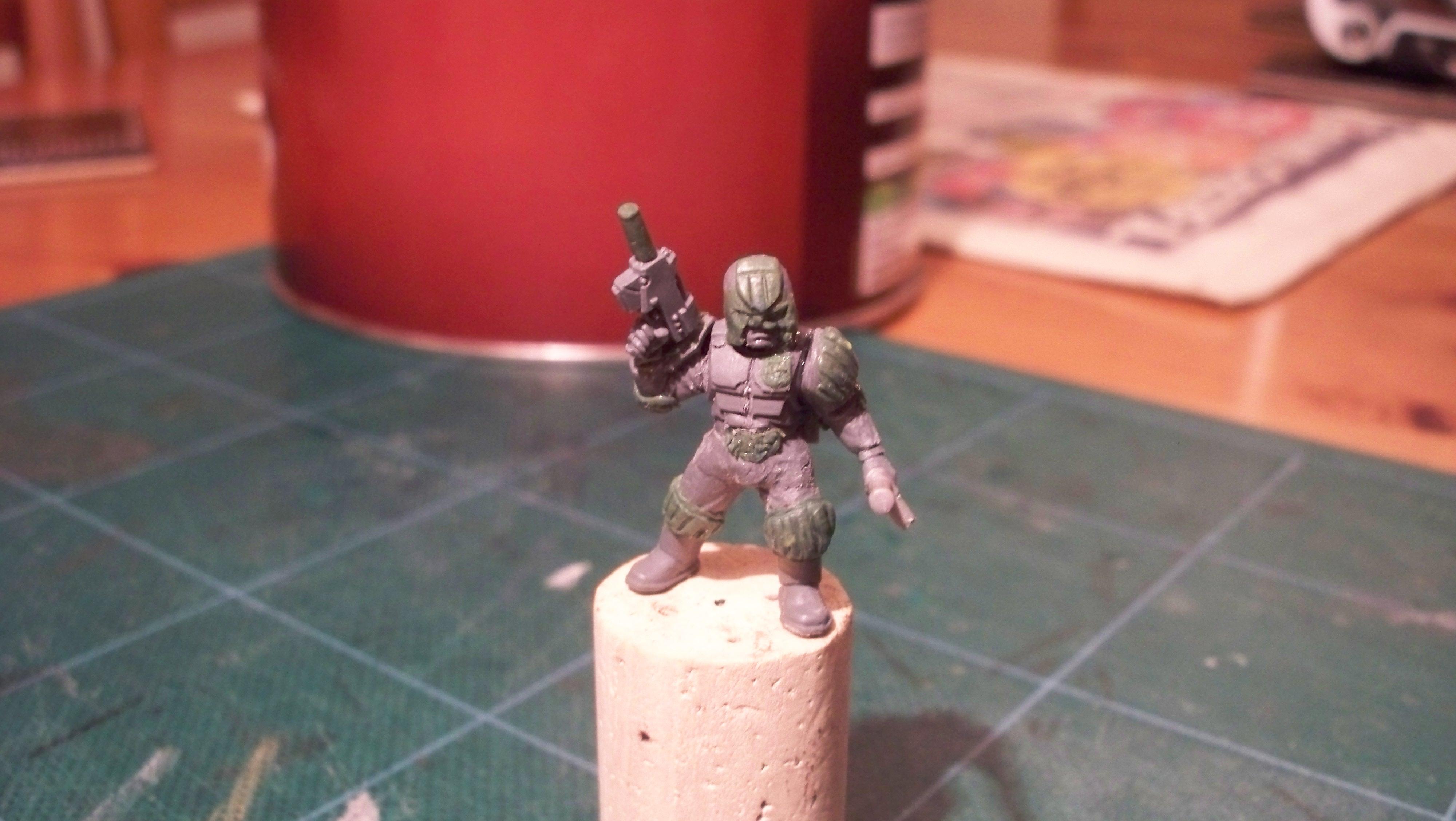 Dredd, Judge, Work In Progress