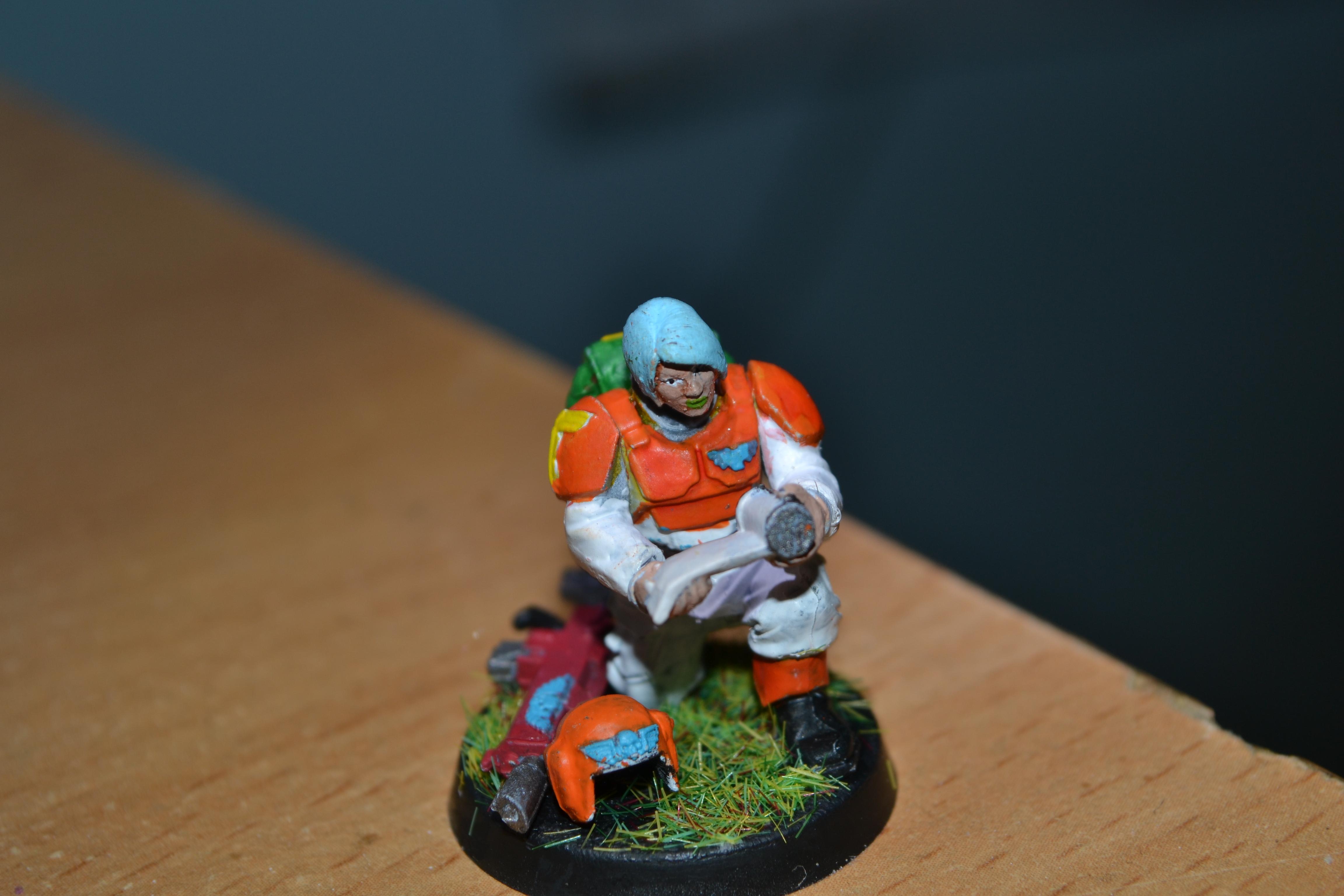 Cadians, Female, Imperial Guard, Medic