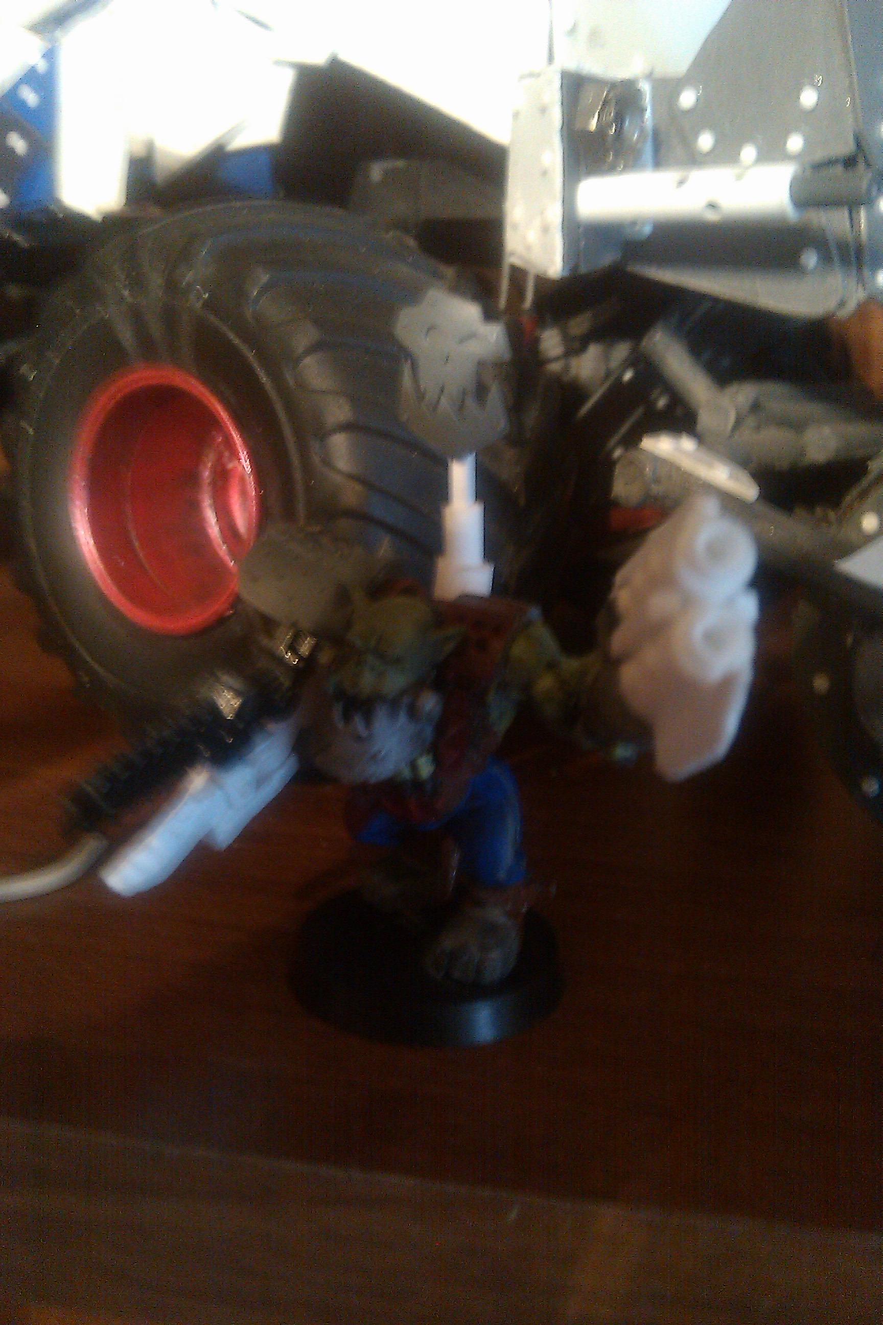 Assault On Black Reach, Bosspole, Custom, Kombi-scorcha, Nob, Orks, Powerklaw, Twinlinked Shoota