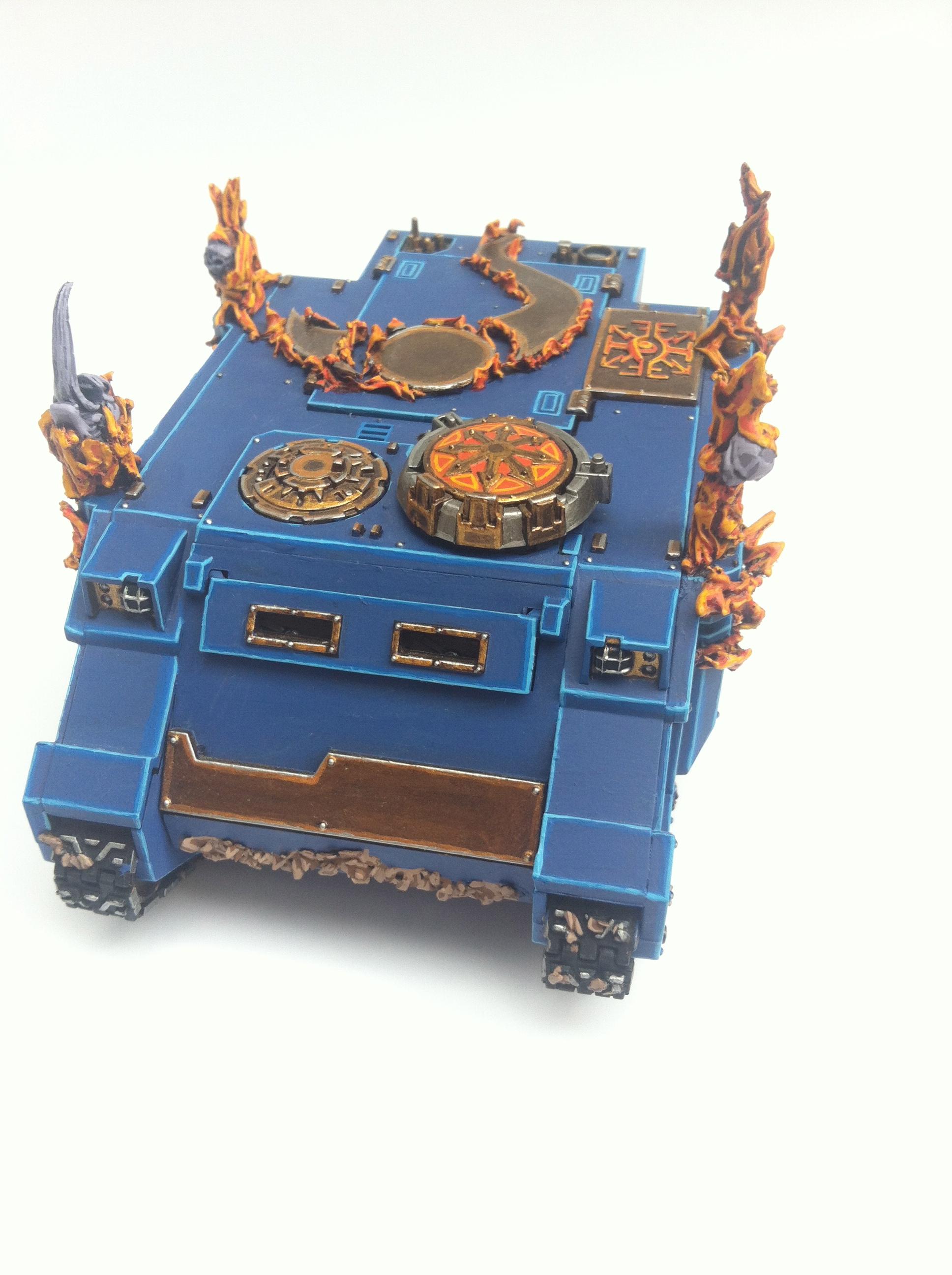 Chaos, Chaos Rhino, Chaos Space Marines, Rhino, Tzeentch