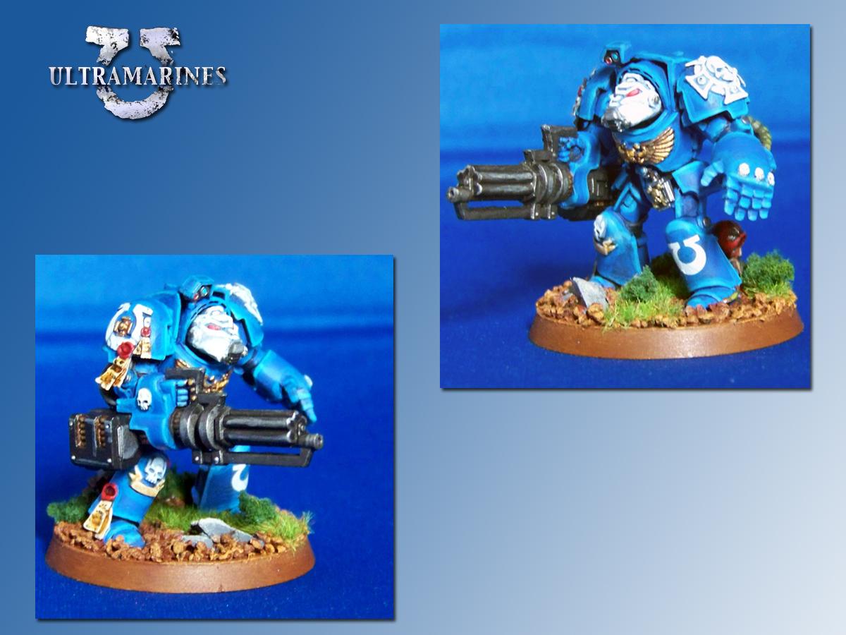 Autocannon, Forge World, Space Marines, Terminator Armor, Ultramarines, Warhammer 40,000