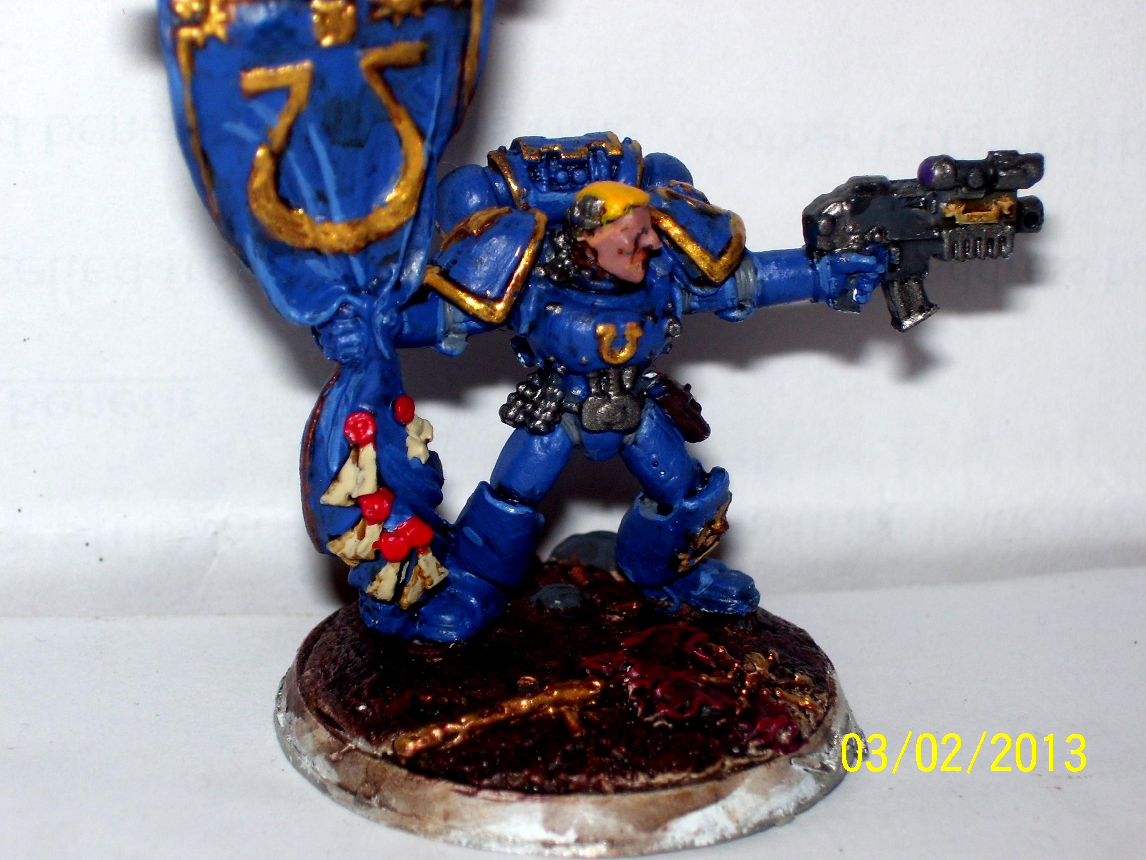 Standard Marine, Rare marine standard bearer