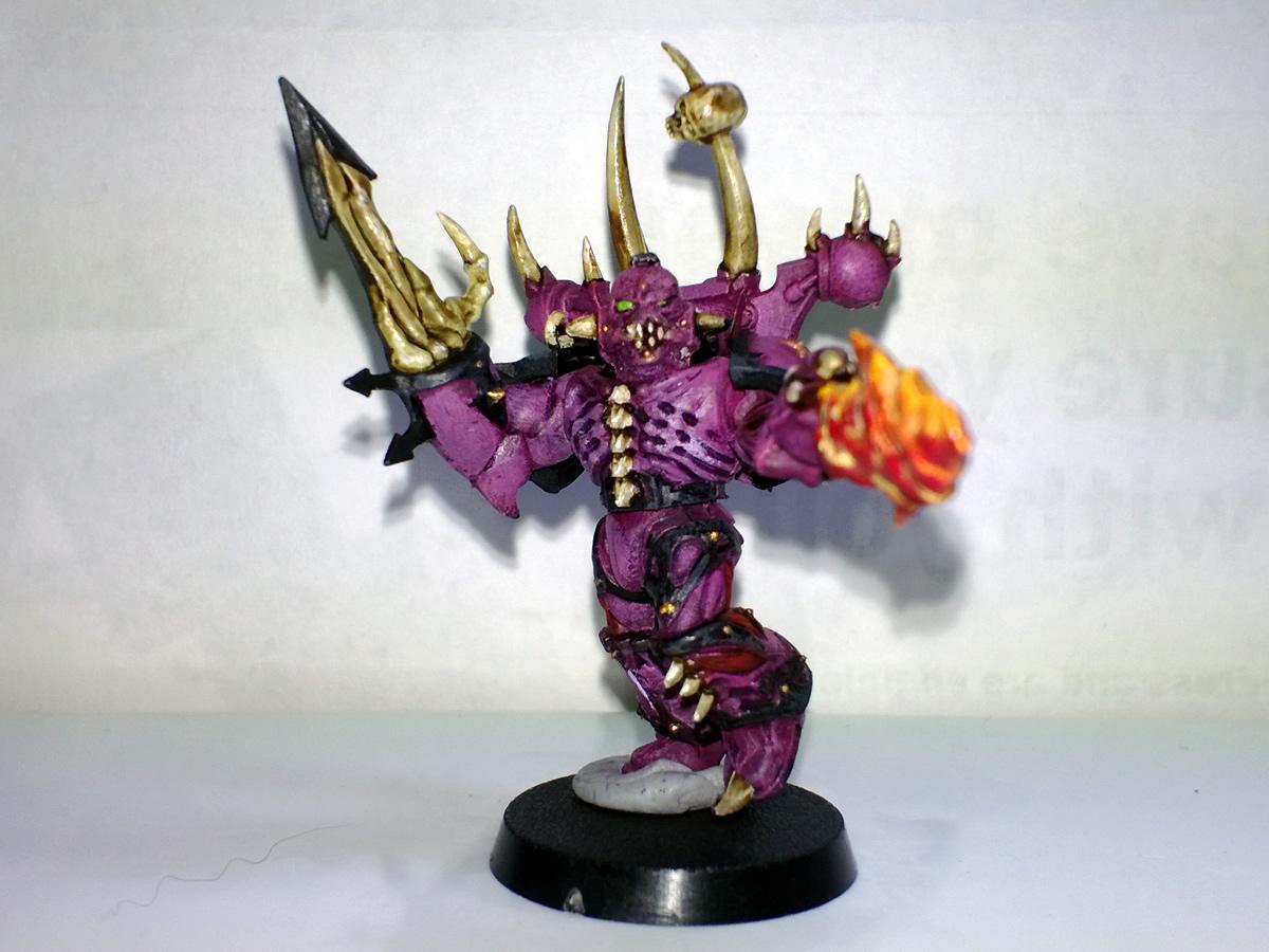 Emperor's Children, Fire, Possessed, Possessed Chaos Space Marine