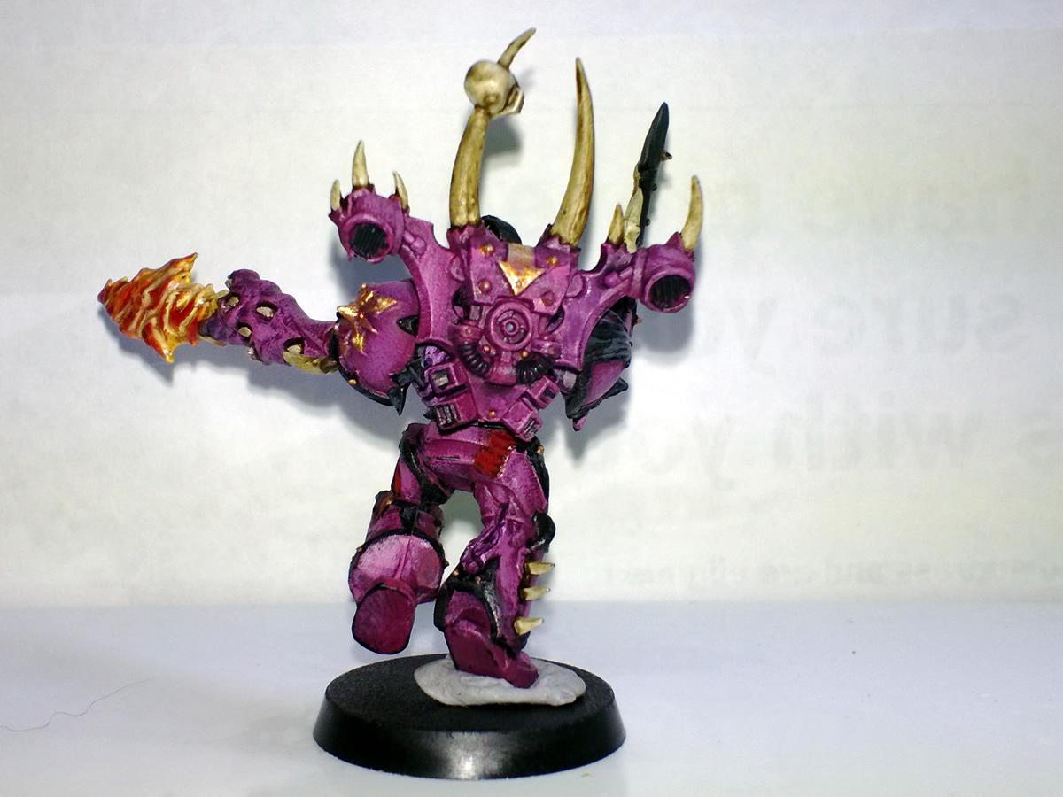 Emperor's Children, Fire, Possessed, Possessed Chaos Space Marine