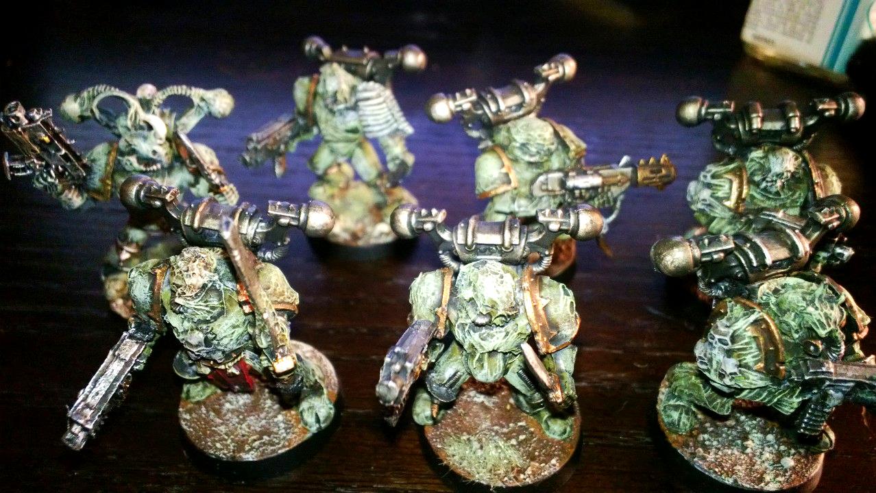 Chaos, Nurgle, Plague Marines