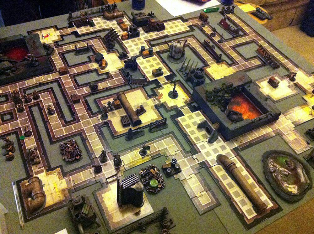 Necromunda, Space Hulk, Terrain, Tunnels