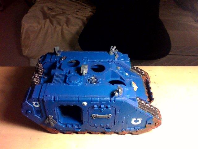 Land Raider, Landraider Crusader, Ultramarines, Work In Progress