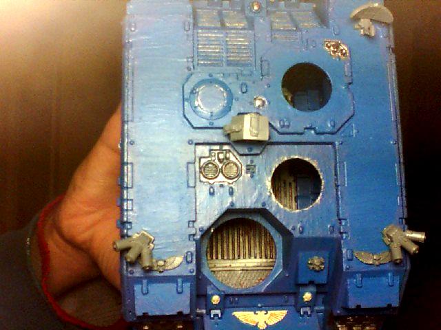 Land Raider, Landraider Crusader, Ultramarines, Work In Progress