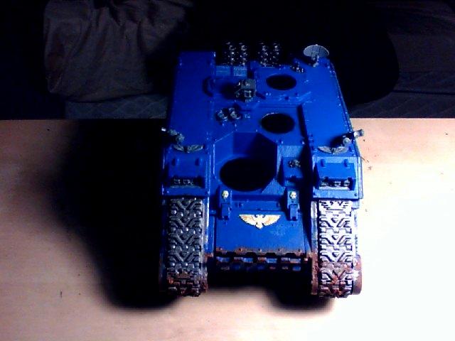 Land Raider, Landraider Crusader, Ultramarines, Work In Progress