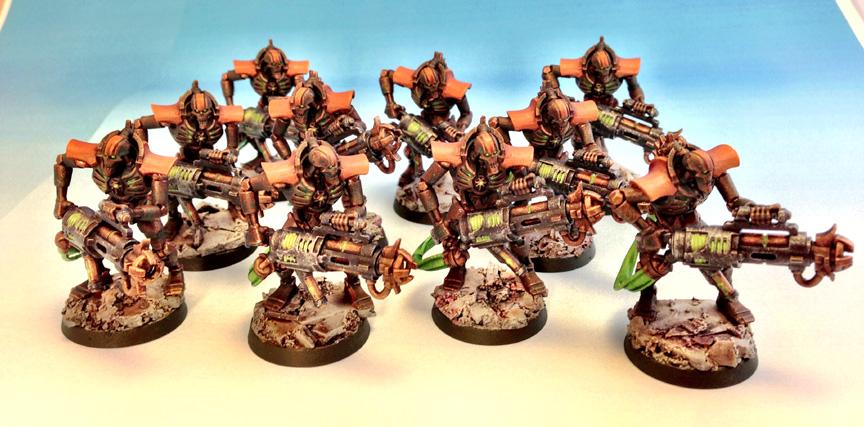 Immortals, Ncrons, Necrons, Tesla