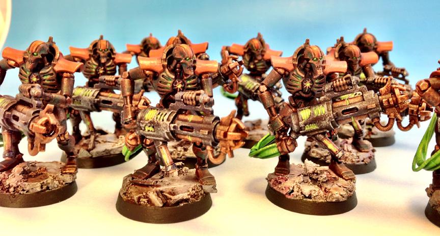 Immortals, Ncrons, Necrons, Tesla