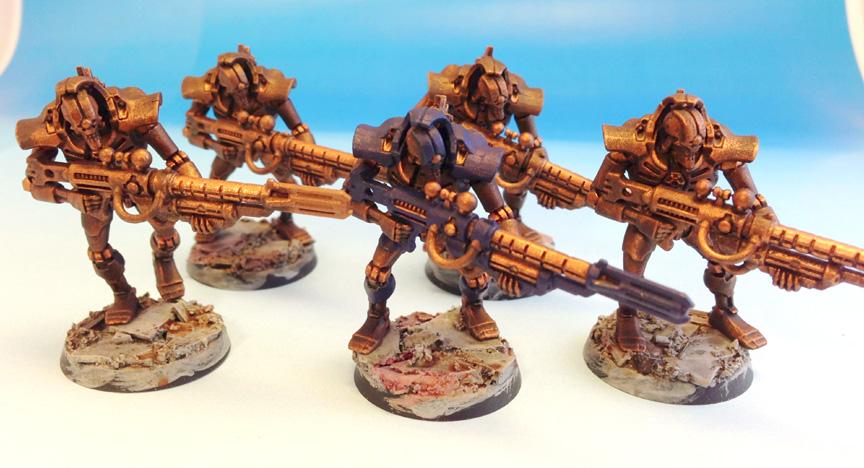Deathmarks, Necrons, Necron Deathmarks in progress