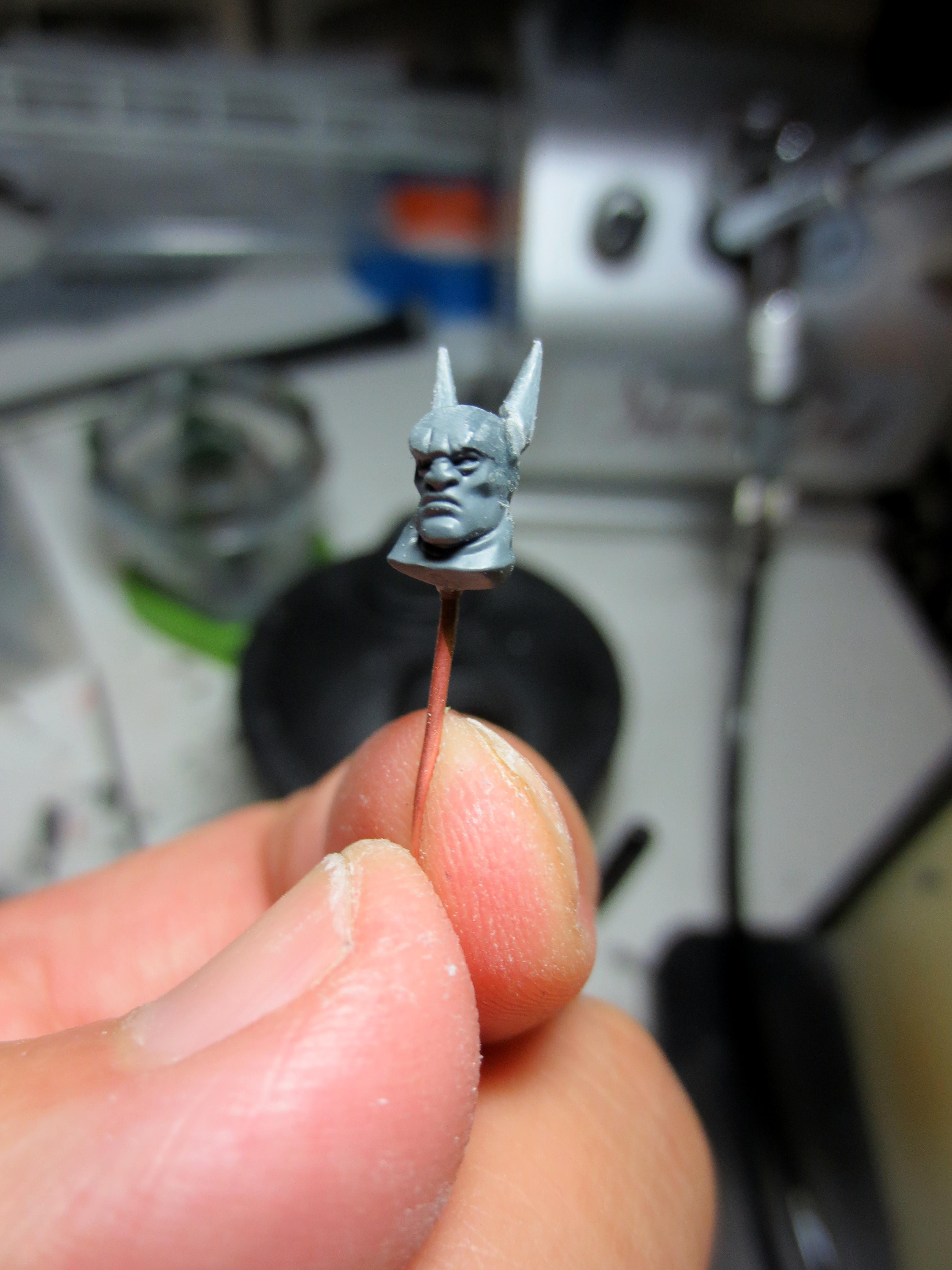 Batman, Conversion, Hunter, Inquisimunda, Inquisition, Inquisitor, Rogue, Warhammer 40,000, Work In Progress