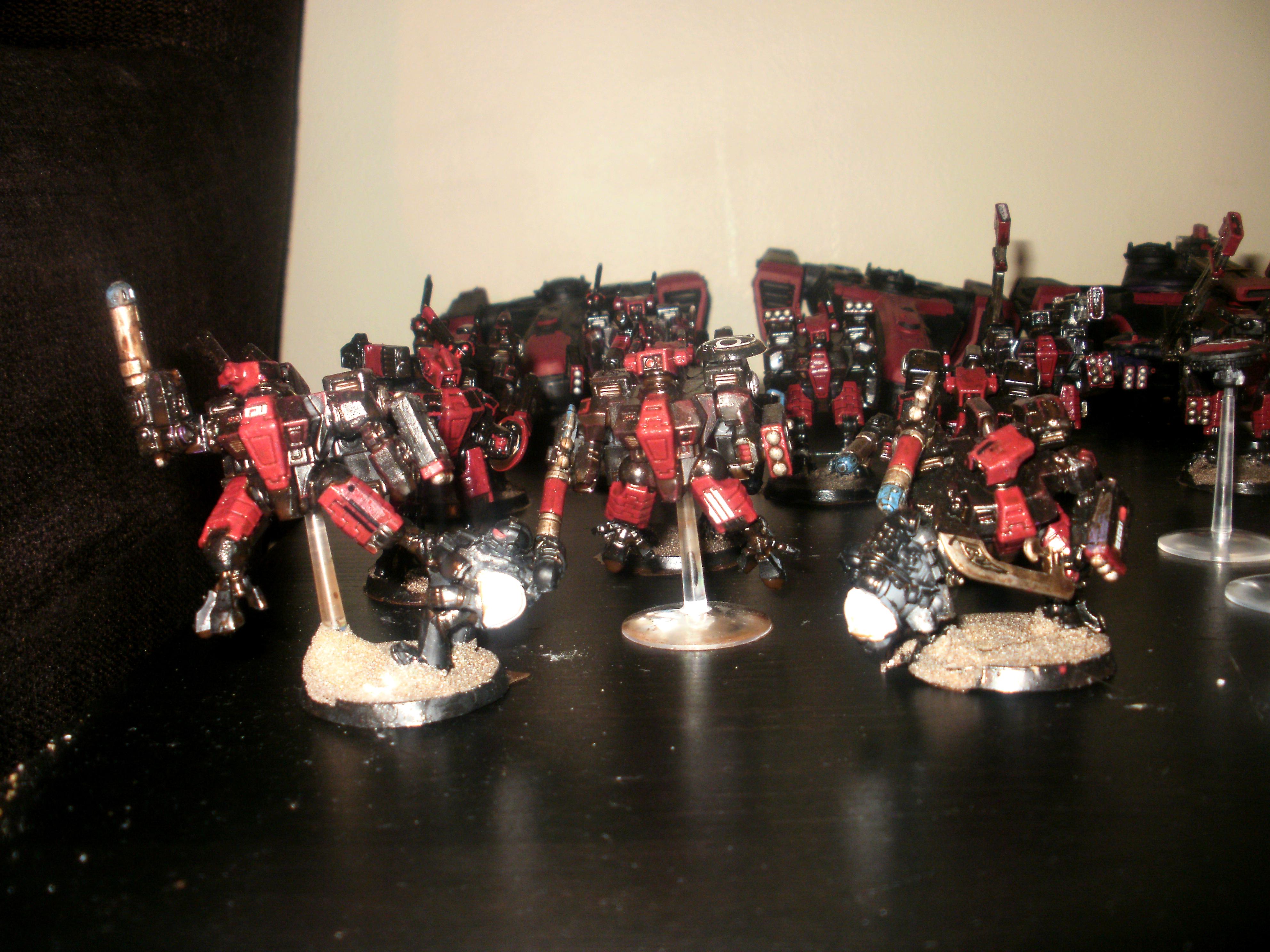 Battlesuit, Tau, tau command squad