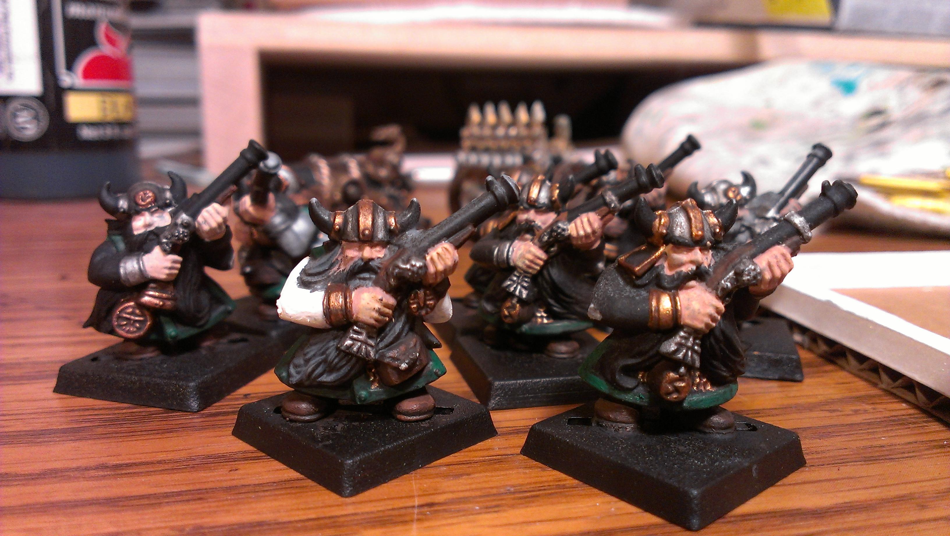 Dwarf Thunderers WIP